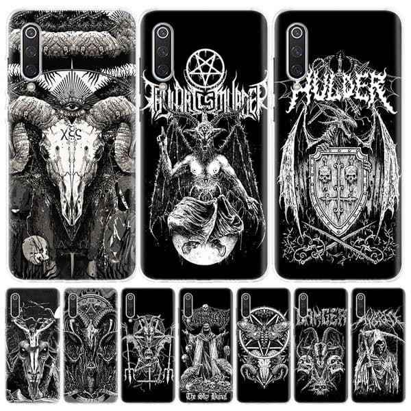 Satanic Goat Satan Devil For Xiaomi Redmi Note 12 11S 11 10S 10 9S 9 8T 8 Pro Phone Case 11T 11E 9T 7 5 Plus Fundas Cover Coque