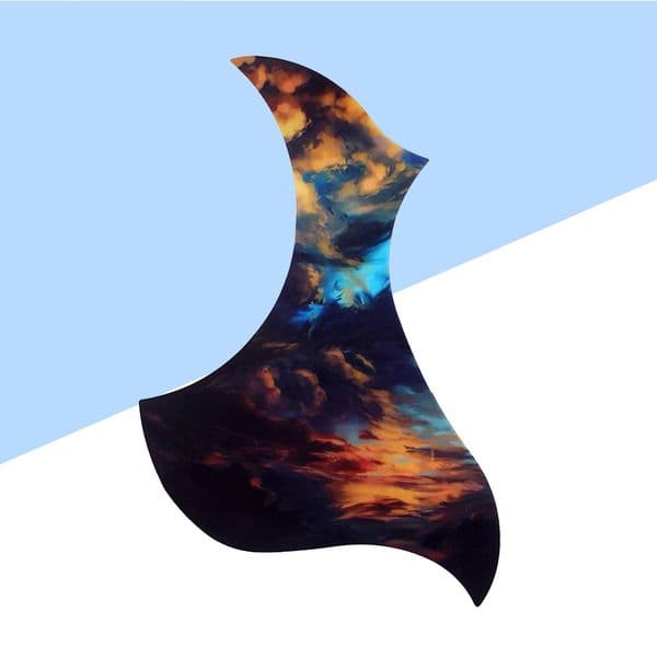 Guitar Pickguard Accessories Acoustic Electric Pickups Stickers PVC Self-adhesive