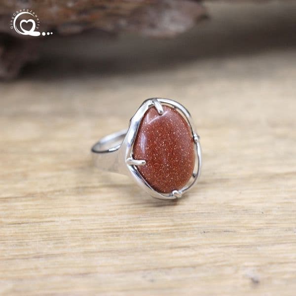 Natural Gems Stone Adjustable Rings Reiki Healing Oval Turquoises Amethysts Opalite Aventurine Jaspers Ring Women Jewelry,QC4050