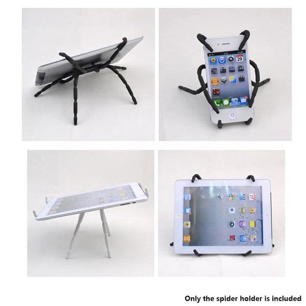 Large Size Flexible Spider Mount Holder Bracket for Mobile Phones iPad Tablets Desktop Selfie Stands Tripod