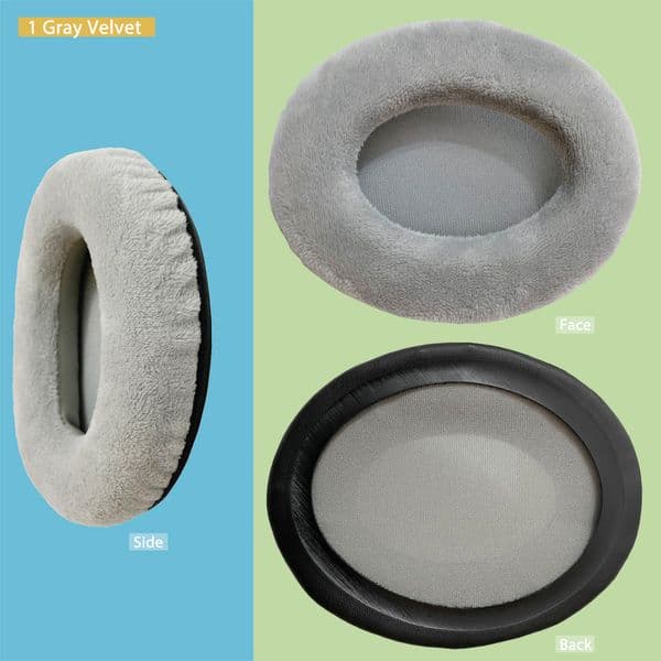 THOUBLUE Replacement Ear Pad For HyperX Cloud Silver,Cloud II,Cloud Alpha,Alpha PRO,Alpha S Earphone Memory Foam Cover Headphone