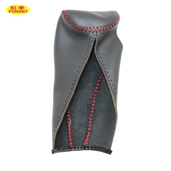 PONSNY Car Automatic Gear Covers Case for Honda CITY 2008-2012 Car-styling Genuine Leather Gearshift Cover