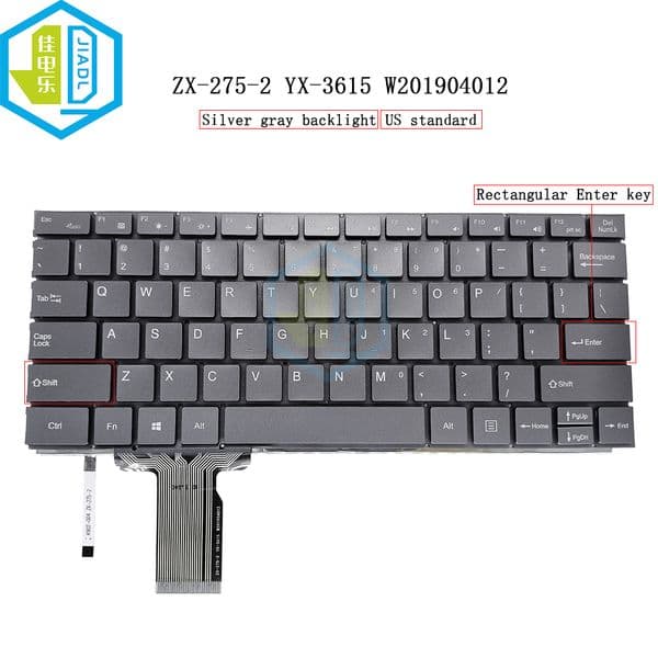 US Korean Laptop Backlit Keyboard Brazilian Keyboards Backlight X311G MB3151053 MB2981004 XK-HS124 ZX-275-2 YX-3615 W201904012