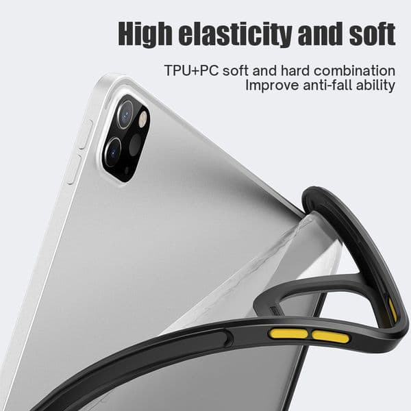 For Transparent iPad Case For iPad Air 5 4 10.9 2020 2021 2022 Pro 11 Pro 12.9 7th 8th 9th 10.2 10th 10.9 Mini 6 Funda Cover