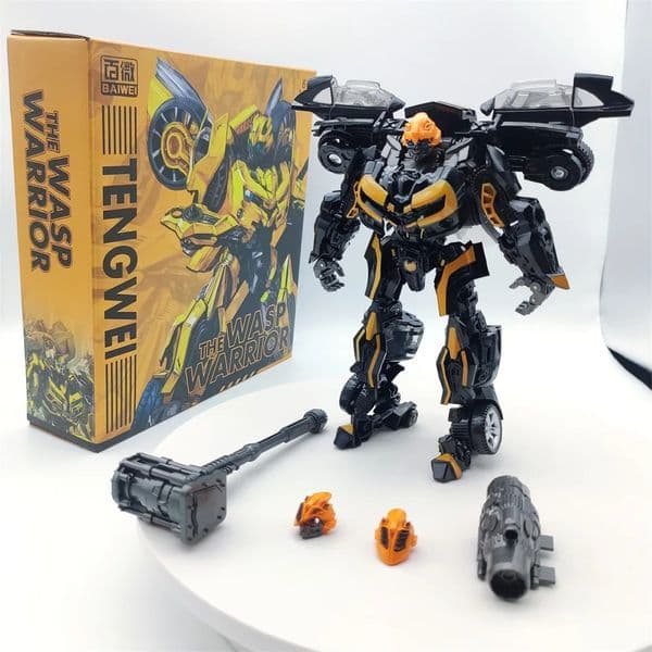 BAIWEI TW1025B Wasp Warrior Transformation Movie Series KO SS49 Action Figure Deformation Toys 240624