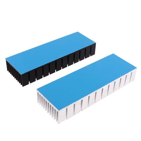 1Pc 120*40*20MM Aluminum Heatsink Panel Heat Sink CPU Power Amplifier Radiator