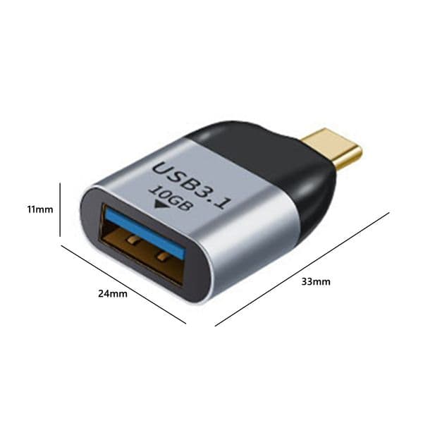 HD Video Plug Converter USB Type C Male to Female Mobile Phone Laptop Adapter