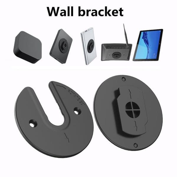 2pcs Universal Tablet Wall Mount Adjustable 90 Degrees Rotating Laptop Router Holder Fit For IMac Ipad/Kindle/e-Reader Bracket