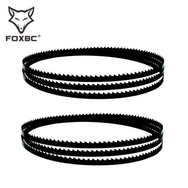 FOXBC 1425x6.35x0.35mm Bandsaw Blades 3 4 6 10 14 15 TPI Band Saw Woodworking Tools Accessories for Draper Nutool FOX 2pcs