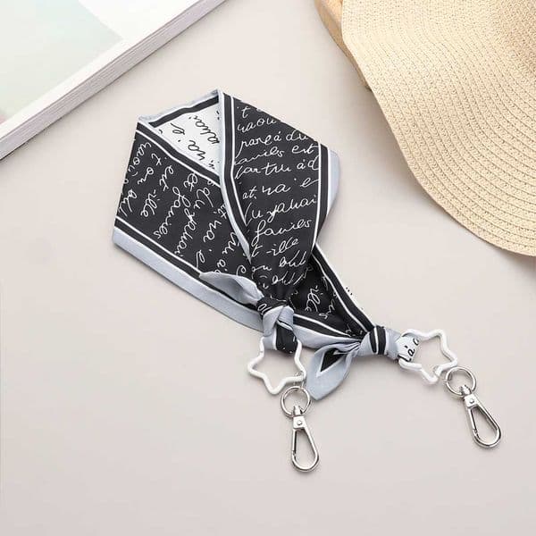 Silk Scarf Glasses Chain Elegant Neck Strap Neckband Eyeglass Lanyard Non-slip Mask Glasses Rope EyeWear Accessories