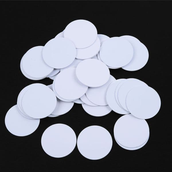 5/10pcs NTAG213 NTAG215 NTAG216 25mm NFC Tag Round Shape Coin Cards Protocol ISO14443A For All NFC Phones