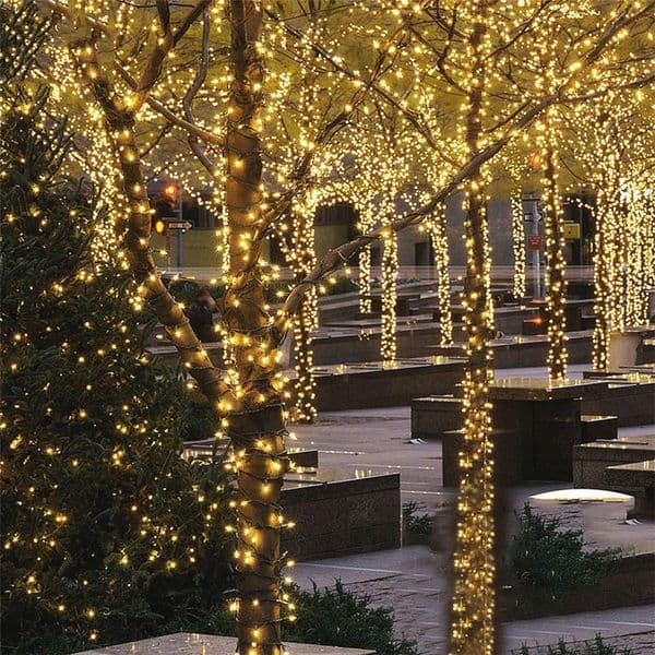 PAMNNY 10/20/30/50M LED Christmas String Lights 8 Modes Fairy Garden Lights Garlands for Home Xmas Tree Wedding Party Decoration