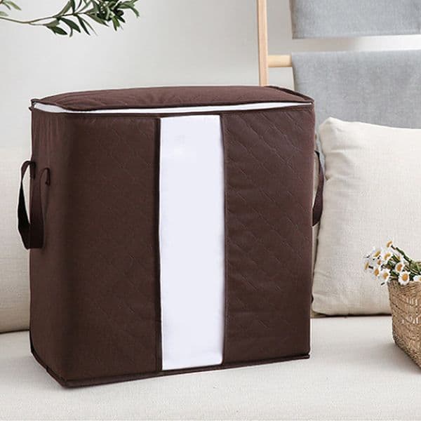 Wholesale Home Storage Foldable Bag New Waterproof Oxford Fabric Bedding Pillows Quilt storage bag clothes storage bag organizer