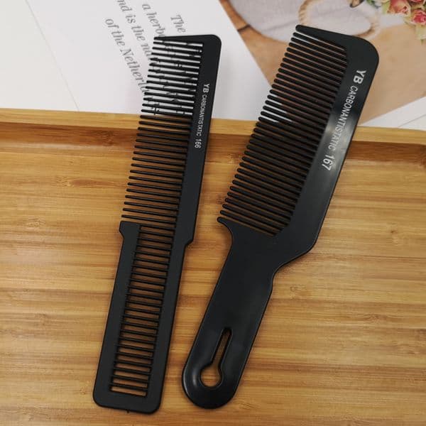 Women Wide Tooth Hair Cutting Comb Moustache Comb Hair Fork Beard Brush Long Hair Styling Tool Hairdressing