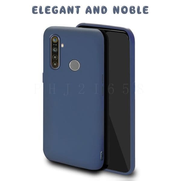 For Realme 5 Pro Case RMX1971 Cute Pure Color Candy Soft Silicone Phone Cases For Oppo Realme 5 5i 5s 5Pro Back Cover Coque Bags
