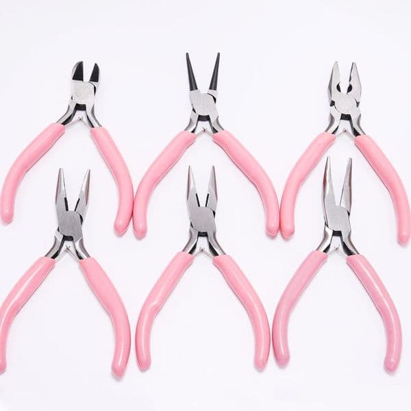 Beading Jewelry Pliers Tools & Equipment Kit Long Needle Round Nose Cutting Wire Pliers For DIY Jewelry Making Tool Accessories