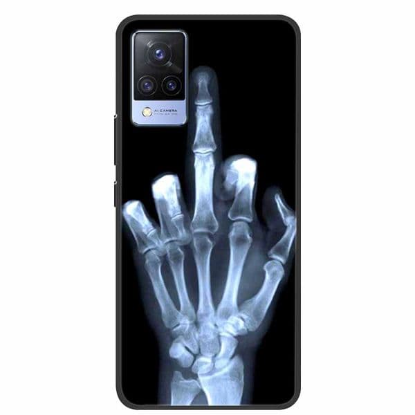 For Vivo S9 V21 V21e Case Black Silicone Back Cover Case For Vivo V21 S9 V21e Phone Cases Cover V 21 e S 9 Funda Cute Cartoon