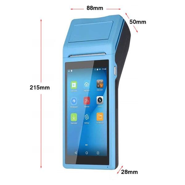 NETUM Bluetooth Thermal Label Printer Mini Portable 58mm Receipt Printer Small for Mobile Phone Ipad Android / iOS