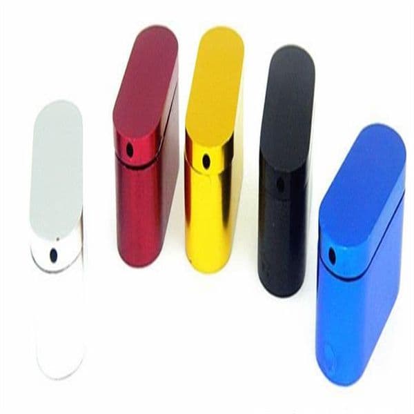 Rotary Type Metal Pipe Small Portable Mini Folding Metal Pipe Smoking Creative