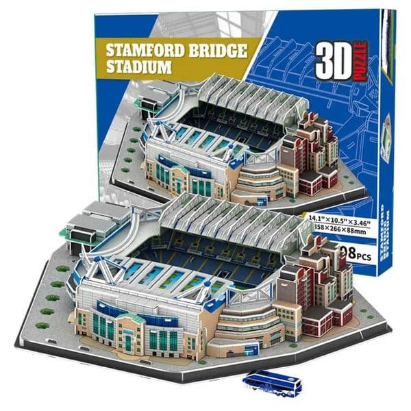 3D s DIY Chelsea Stamford Bridge Football Stadium 3d Stereo Model SZ MF37