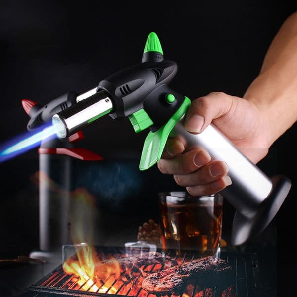 Portable High Temperature Welding Gun Torch Lighter 1300'C Metal Torch Lighters Professional Kitchen Lighter NO Gas