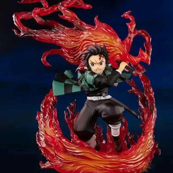 2026 New New Toy Figures Demon Slayer Action Kamado Tanjirou Hinokami Kagura Collectile Anime Figure Model Ornaments Gift For Children Toys Toy