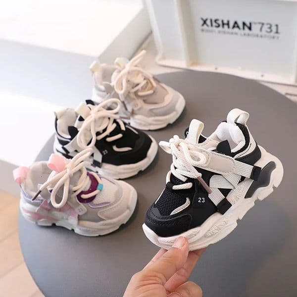Childrens casual childrens kindergarten sports breathable air mesh shoes H260305
