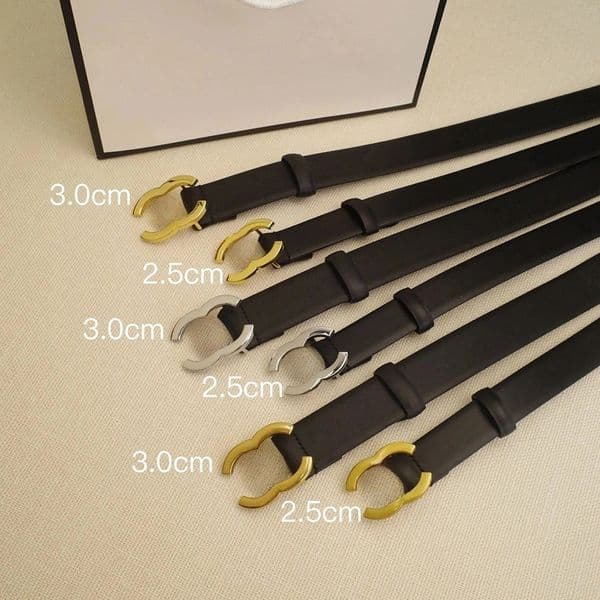 Man Woman Belt Brand Belt Designer Belt 2.5cm Fashion Belt Smooth Needle Buckle Cowhide Belts High Quality belt Daily belt Popular belt