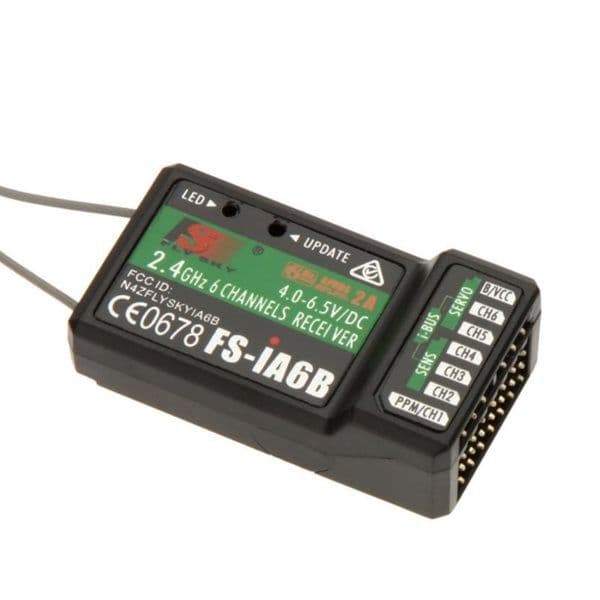 FLYSKY FS-I6X I6X 2.4G 10CH AFHDS 2A Radio Transmitter Mode1 / Mode2 with IA6B Receiver for RC Airplane Helicopter FPV Drone
