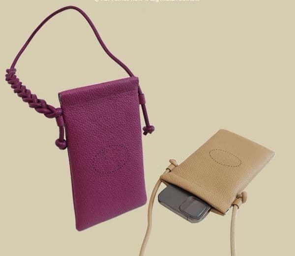 Big brand Togo Phone Bag With Adjustable Strap Phone Case Designer Purse fashion cowhide Genuine leather wallet For lady woman Come With Box