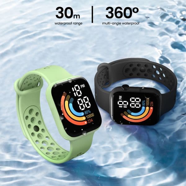 New Digital Couple Watch Sports Lover Watches Men Women LED Digital Watch Couple Wristwatches Electronic Clock Pair Items Reloj