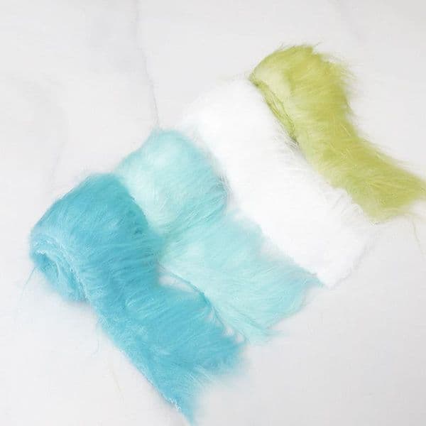 5x180cm Long Pile Faux Fur Fabric For Diy Patchwork Sewing Clothing Fabric Doll Toys Beard Hair Christmas Handmade Accessories