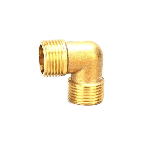 Brass Tube Fitting Adapter 90 Degree 1/8" 1/4" 3/8" 1/2" 3/4"BSP Pipe Water, oil and gas Elbow Fitting Coupler