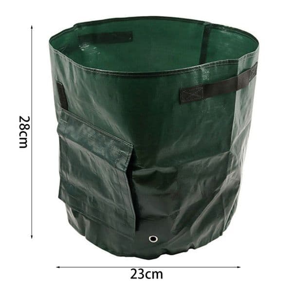 3 Size New Felt Plant Grow Bags Nonwoven Fabric Garden Potato Pot Greenhouse Vegetable Growing Bags Moisturizing Vertical Tools
