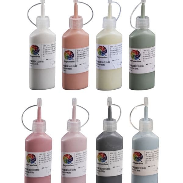 40ml 3D Pottery Glaze Concentrated Medium High Temperature Ceramic Coloring Pigment Lead-free