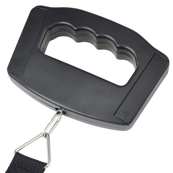 1~5PCS Portable Luggage Scale Weight 50kg Handheld Digital LED Display Mini Weighing Weight Suitcase Scale With Strap (Without