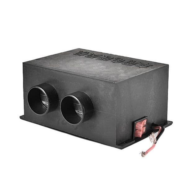 Universal Automobile Heating Accessories DC 12V/ 24V 500W 2 Hole Portable Car Vehicle Heating Cooling Heater Defroster Demister