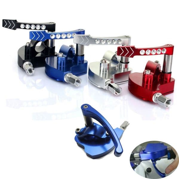 Thumb Throttle Control Assembly For YAMAHA LTZ400 LTZ450 LTR250 500 LT500R 7/8" Billet Bar Throttle Lever ATV Quad