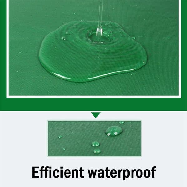 0.3mm Green PVC Coated Tarpaulin Rainproof Cloth Boat Truck Car Canopy Waterproof Tarp Cover Garden Awning Waterproof Cloth