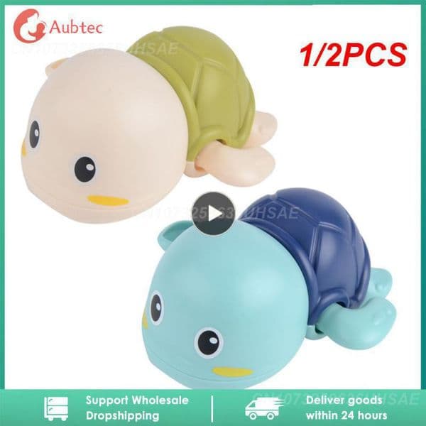 1/2PCS Baby Bath Thermometer For Newborn Small Bear Fish Dolphin Duck Water Temperature Meter Bath Baby Bath Toys Thermometer
