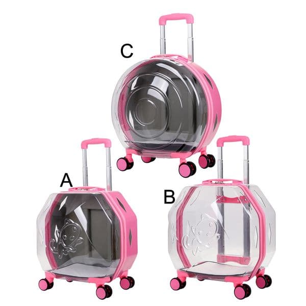 Pet Backpack Puppy Travel Bag Great Eco-friendly Pet Backpack Airline Approved Dog Carrier with Wheels for Household