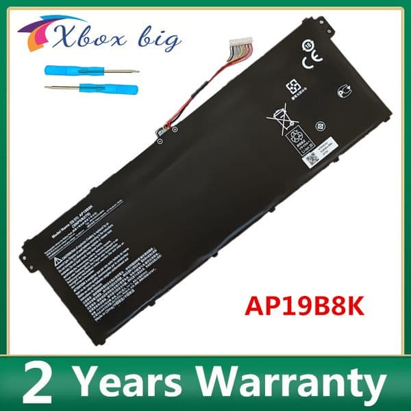 AP19B8K battery Apply to ACER Aspire A314 A315 A317 series laptop 11.25V 41.76Wh 3713mAh