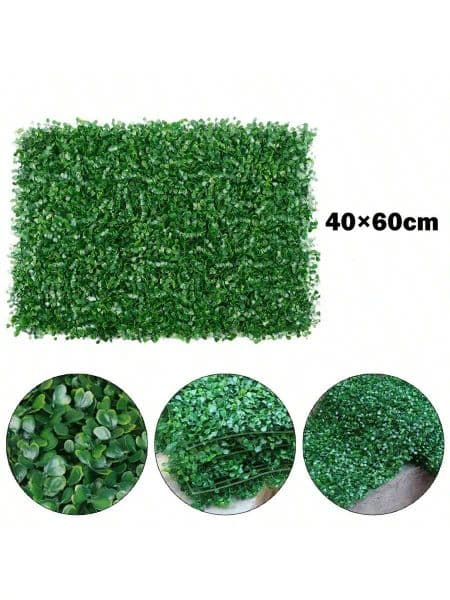 Milan Decorative Simulated Plant Wall Turf Eucalyptus Lawn Door Head Wall Hanging Background Image Fake Flower Green Plant Wall