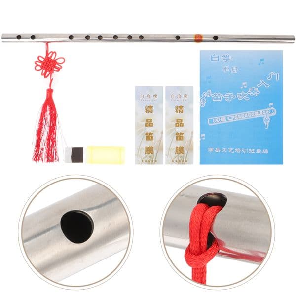 Musical Instruments Fife Toy Flute Introductory Manual for Kids Portable Thicken Student