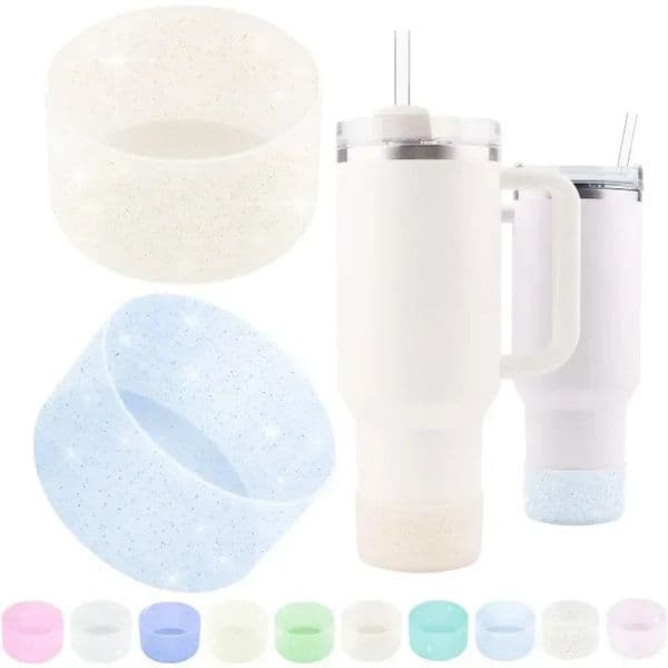 1 flash silicone boot cover accessory for cup bottom anti slip Bpa non sport water 240930