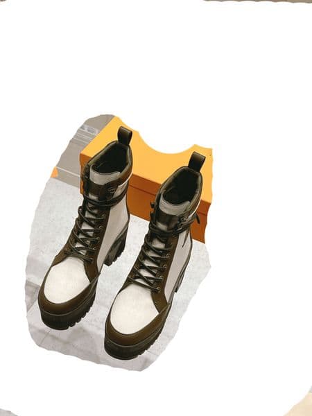 Designer shoes Classic high-heeled Martin boots Chunky sandboot women's high-heeled platform shoes Women's canvas shoes