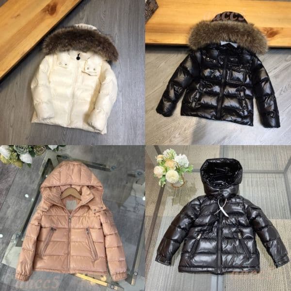 kids Designer down Jacket toddler jackets baby Winter Coat boy girl Embroidery Thick warm Coats Tops Outwear