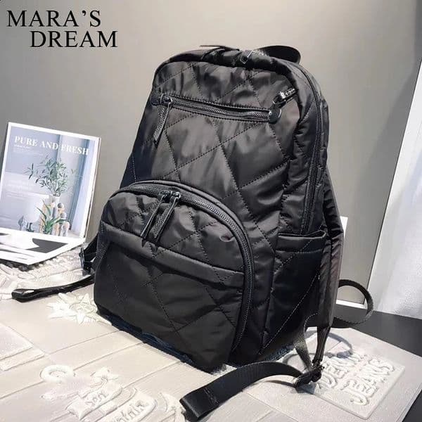 Maras Dream Unisex Waterproof Nylon Backpack Women Large Capacity Travel Leisure Bag Men Camouflage Zipper Student 240925