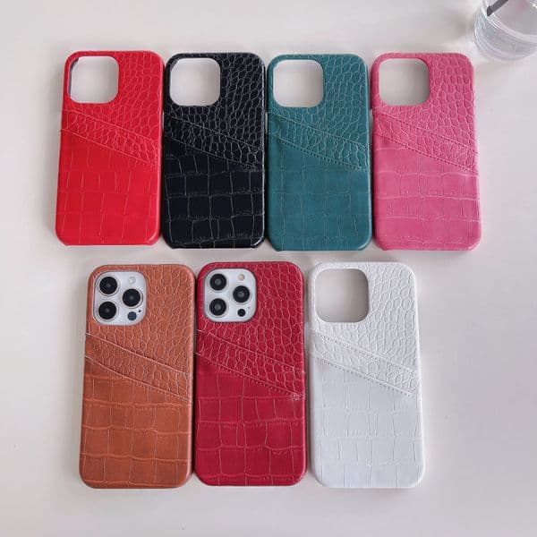 Phone Case Designer iPhone Case for Apple iPhone 15 14 Pro Max 14 Plus 13 12 11 Monogram Mobile Cover iphone Saffiano leather cover for iPhone 16 Pro Max Card Pocket