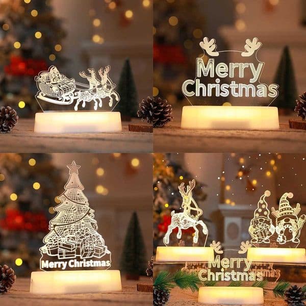 Christmas Ornaments Lights LED Fairy Lights Christmas Decorations for Home 2024 Xmas Ornaments Navidad Noel Gifts New Year 2025XJ241007
